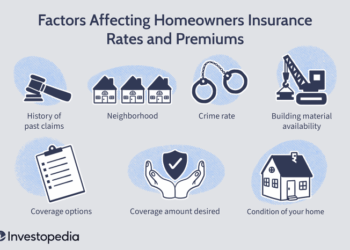 Five Major Factors That Impact Your Homeowners Insurance